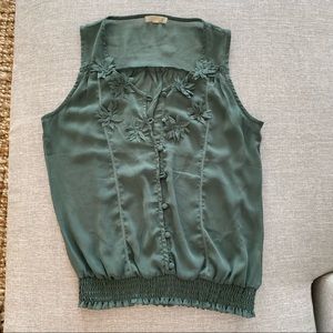 Mine Embellished Sleeveless Top